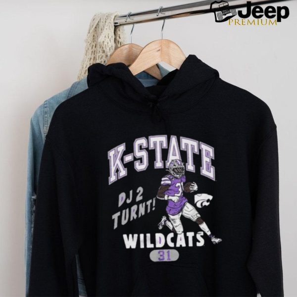 K State Wildcats DJ 2 Turnt Giddens Shirt