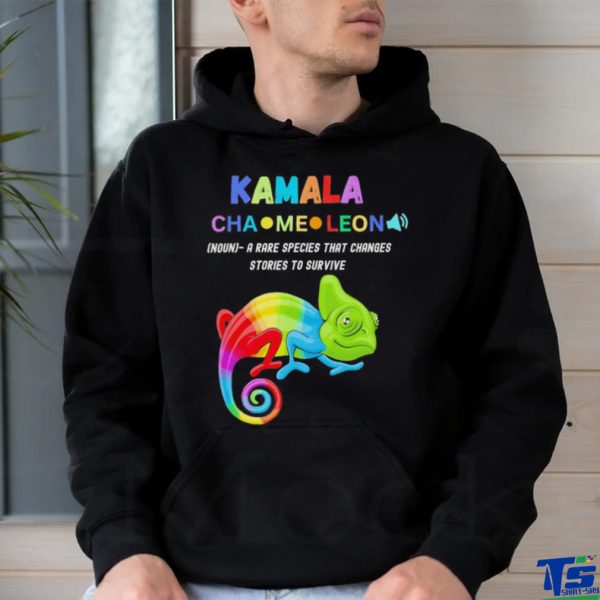 Kamala Chameleon a rare species that changes stories to survive shirt