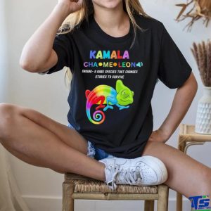 Kamala Chameleon a rare species that changes stories to survive shirt