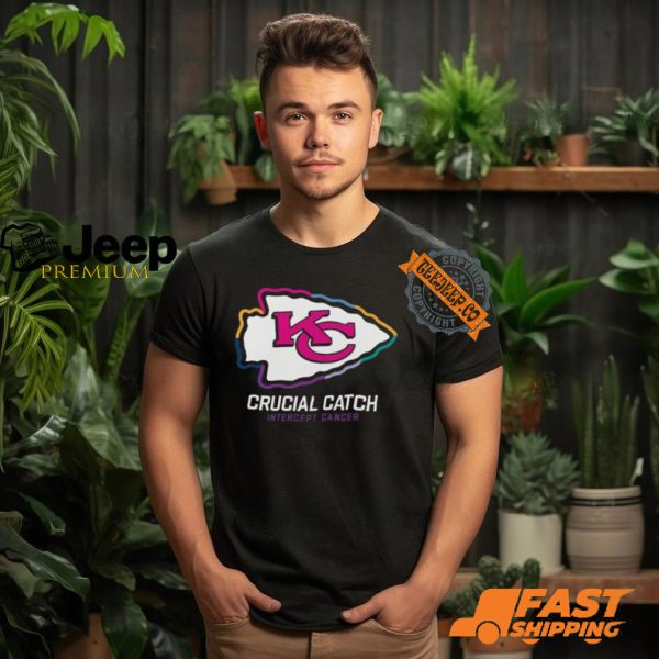 Kansas City Chiefs Nike Black 2024 NFL Crucial Catch T Shirt