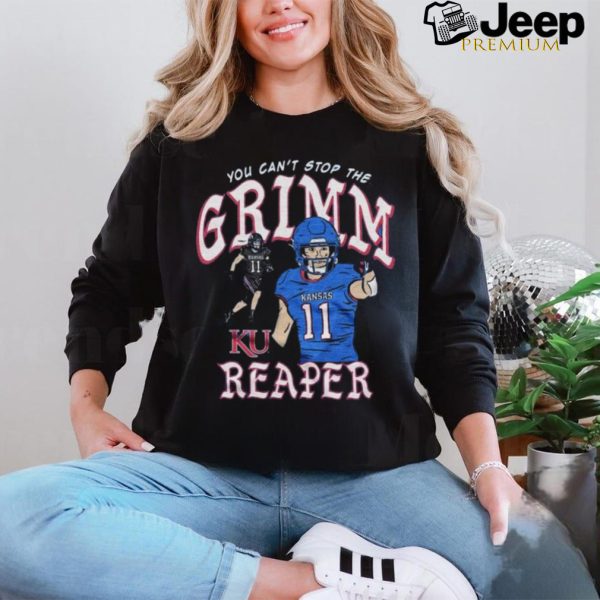 Kansas Jayhawks Luke Grimm Reaper Shirt