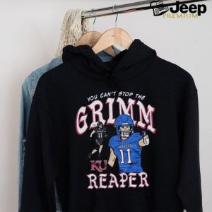 Kansas Jayhawks Luke Grimm Reaper Shirt