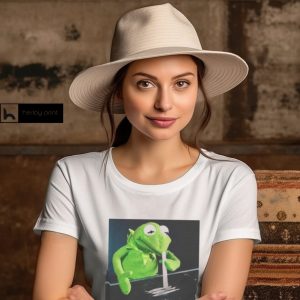 Kermit Getting Absolutely Wasted On Coke Funny Shirt