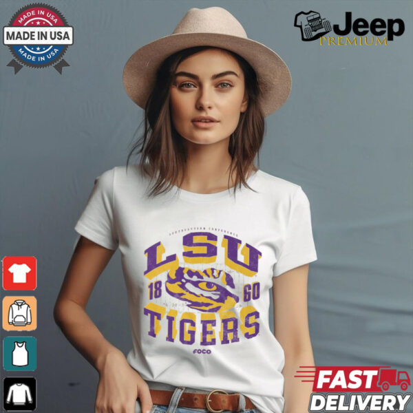 LSU Tigers Field Arched Wordmark T Shirt