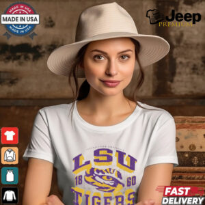 LSU Tigers Field Arched Wordmark T Shirt