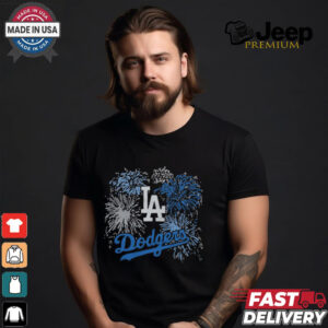 La Dodgers Fireworks Shirt