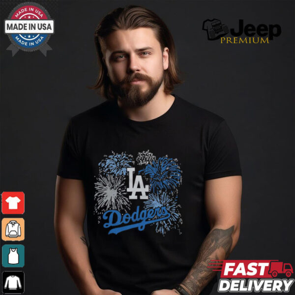 La Dodgers Fireworks Shirt