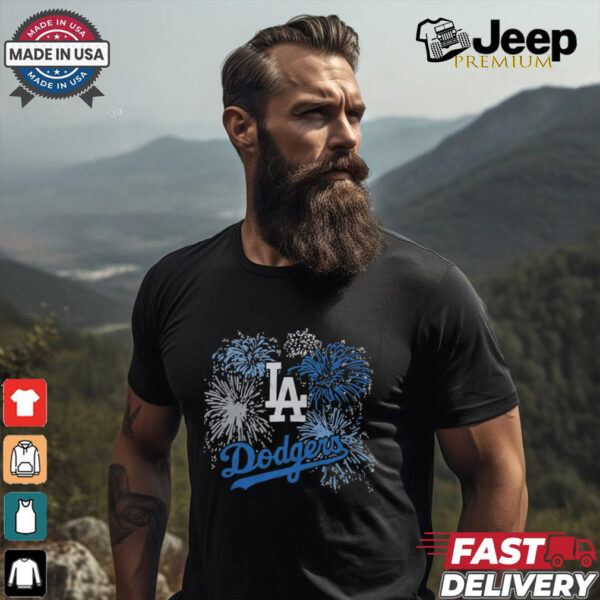 La Dodgers Fireworks Shirt