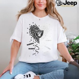 Las Vegas Raiders Heart Shirt