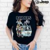 Las Vegas Raiders NFL Horror Characters Movie Hippie Halloween Shirt