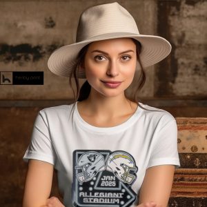 Las Vegas Raiders Vs Los Angeles Chargers 2024 Game Day Allegiant Stadium Jan 2025 Shirt