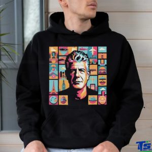 Limited Bourdain Collage Art Shirt