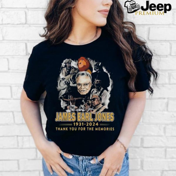 Lion King James Earl Jones 1931 2024 Thank You For The Memories Signature Shirt