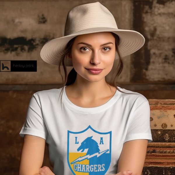 Los Angeles Chargers 1961 Retro Logo T Shirt