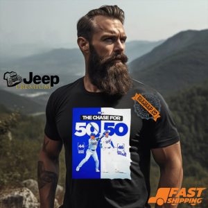 Los Angeles Dodgers the chase for 50 50 shirt