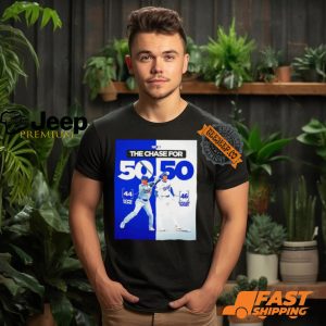 Los Angeles Dodgers the chase for 50 50 shirt