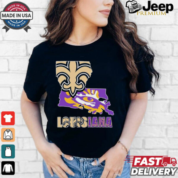 Louisiana State Sports Teams Logo 2024 Shirt