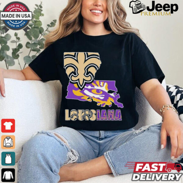 Louisiana State Sports Teams Logo 2024 Shirt