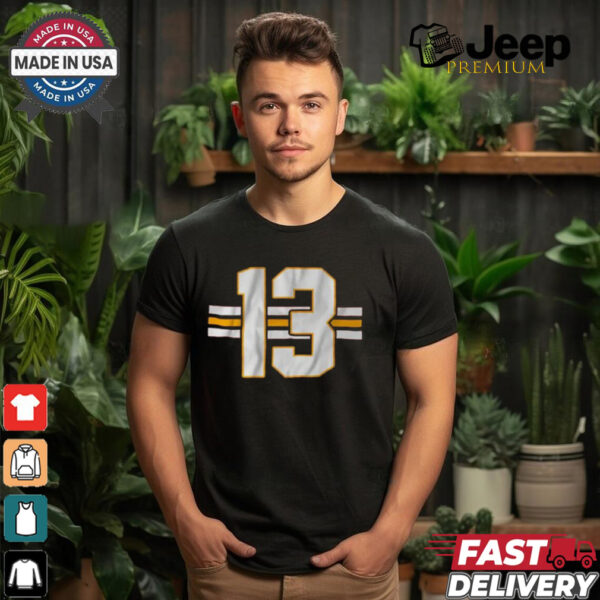 Lucky 13 Football Stripe Shirt