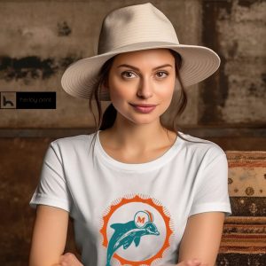 Miami Dolphins 1966 Retro Logo T Shirt