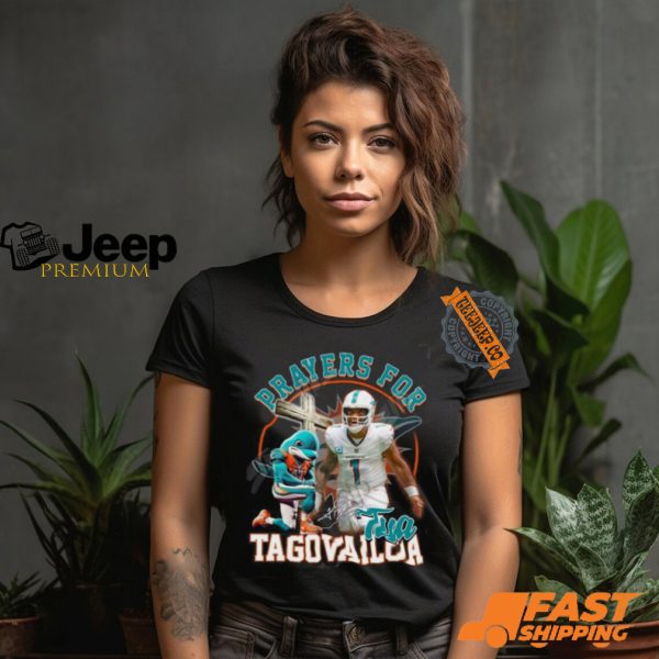 Miami Dolphins Prayers For Tua Tagovailoa T Shirt