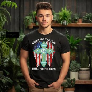 Miami Dolphins Stand For The Flag Kneel For The Cross 2024 T shirt