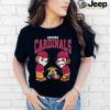 Michael Myers And Billy The Puppet X Arizona Cardinals Pee On NFL Teams Halloween Shirt