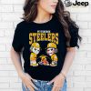 Michael Myers And Billy The Puppet X Pittsburgh Steelers Pee On NFL Teams Halloween Shirt