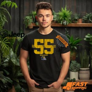 Michigan Football Mason Graham 55 Stripe Shirt