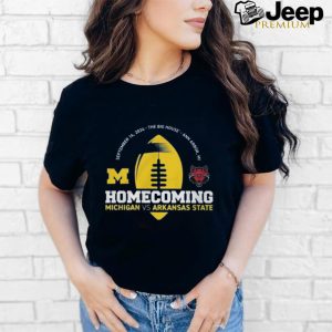 Michigan Wolverines Valiant Blue 2024 Homecoming Gameday Shirt