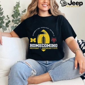 Michigan Wolverines Valiant Blue 2024 Homecoming Gameday Shirt