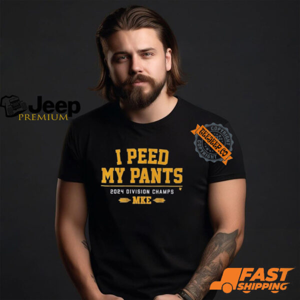 Milwaukee Brewers Baseball I Peed My Pants 2024 Division Champs MKE T shirts