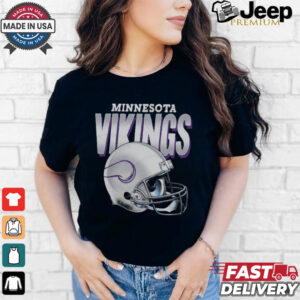 Minnesota Vikings Gradient Helmet shirt