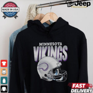 Minnesota Vikings Gradient Helmet shirt