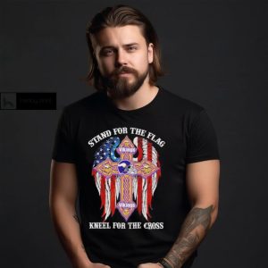 Minnesota Vikings Stand For The Flag Kneel For The Cross 2024 T shirt