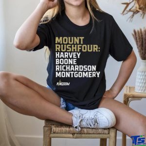 Mount Rushfour Harvey Boone Richardson Montgomery Tee Shirt