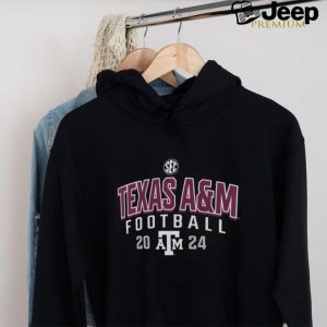 NCAA Men's Texas A&M Aggies Black Football Schedule T Shirt