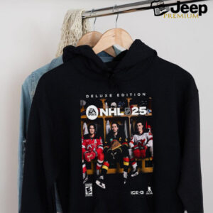 NHL 25 EA Sports Athlete Cover Quinn Jack And Luke Hughes Deluxe Shirt