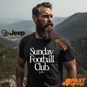 New England Patriots Sunday Football Club Heavyweight T Shirt