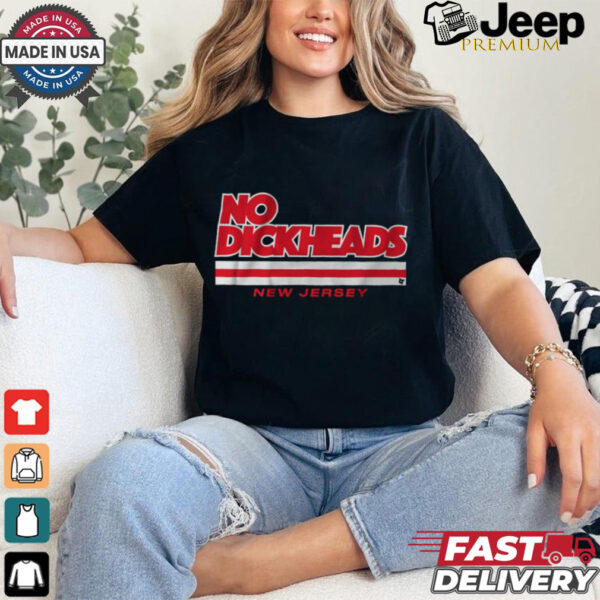 New Jersey Hockey_ No Dickheads Shirt