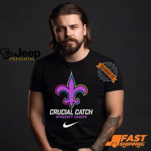 New Orleans Saints X Nike 2024 NFL Crucial Catch Shirt