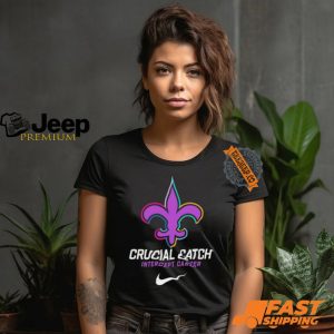 New Orleans Saints X Nike 2024 NFL Crucial Catch Shirt