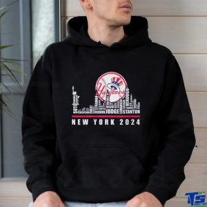 New York 2024 Baseball Team Player Name City Skyline T Shirt