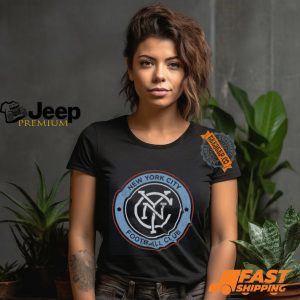 New York City FC Vintage Primary Logo Shirt