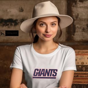 New York Giants 1976 Retro Logo T Shirt