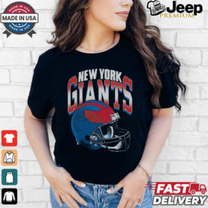 New York Giants Gradient Helmet shirt