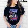 New York Giants NFL Horror Characters Movie Hippie Halloween Shirt