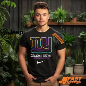 New York Giants X Nike 2024 NFL Crucial Catch Shirt