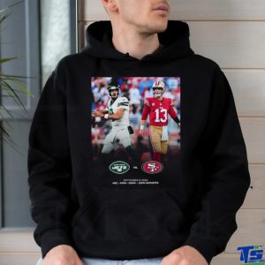 New York Jets vs San Francisco 49ers september 9 2024 shirt