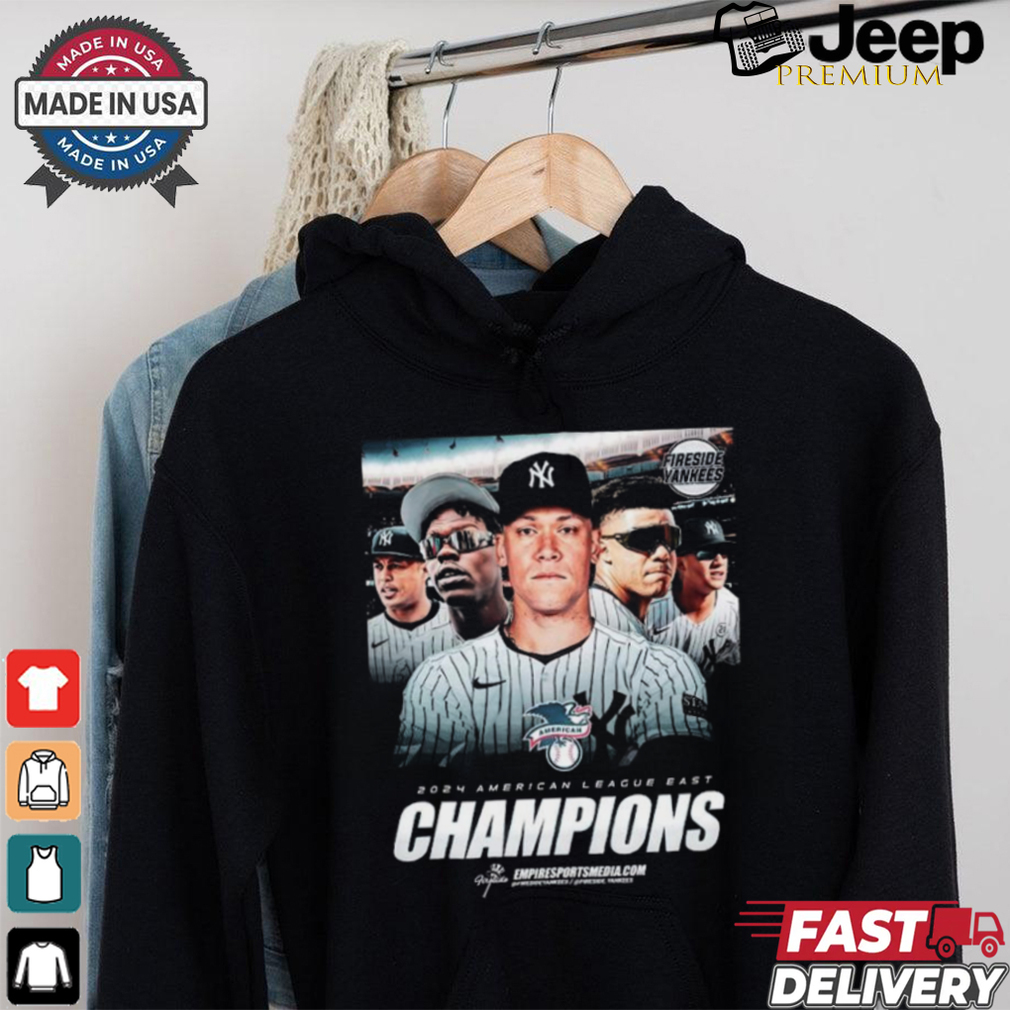 Official American League East Champs New York Yankees Poster Shirt